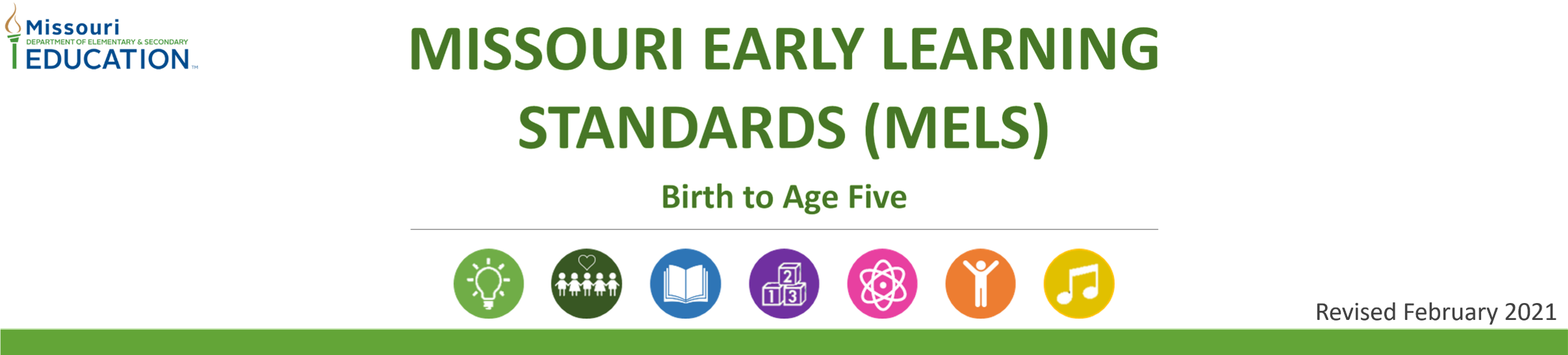 Missouri Early Learning Standards